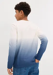 Langermet topp i 100% økologisk bomull, bonprix