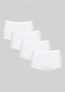 Sloggi Basic+ Truse med høy midje (4-pack), Sloggi