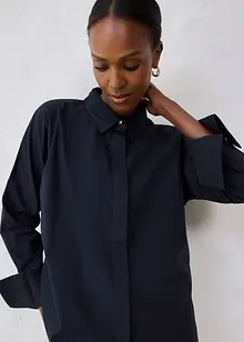 Skjorte med silke, bonprix