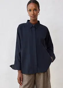 Skjorte med silke, bonprix