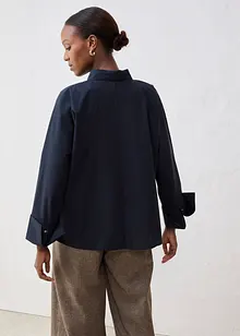 Skjorte med silke, bonprix