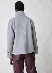 Jakke med ull, bonprix