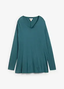 Langermet topp av myk viskose, bonprix