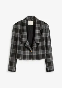 Kort blazer med smykkeknapp, bonprix