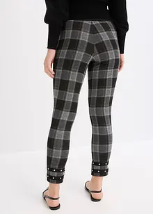 Jeggings med gullfargede nagler, bonprix