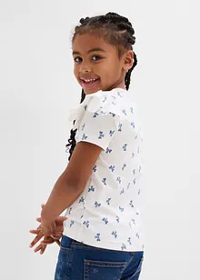 T-skjorte i økologisk bomull med elastan, bonprix