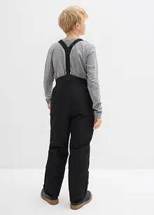 Vanntett funksjonsbukse med bukseseler og refleksdetaljer, bonprix