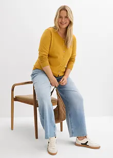 Cardigan i smal modell, bonprix