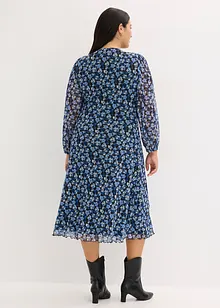 Midikjole i mesh, bonprix