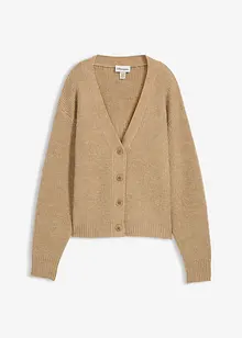 Ribbestrikket cardigan, bonprix