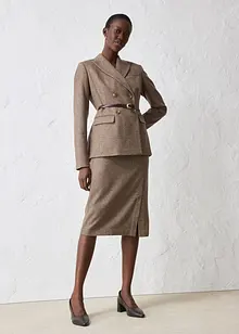 Blazer i myk ullmiks, bonprix