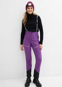 Funksjonsbukse i softshell med stretch, vannavstøtende, bonprix