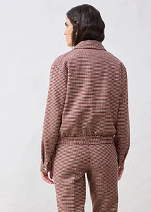 Bomberjakke i myk ullmiks, bonprix