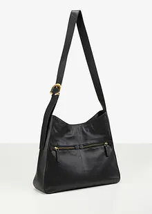 Håndveske i skinn, bonprix