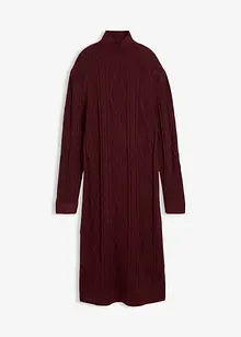 Kabelstrikket kjole, bonprix