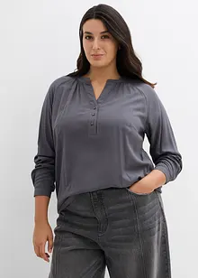 Bluse i lett viskose, bonprix