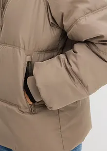 Oversized, vattert jakke, bonprix