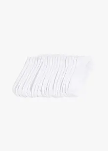 Sneakerssokker med økologisk bomull (20-pack), bonprix