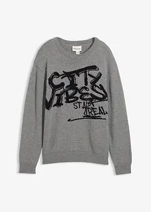 Genser i 100% bomull, bonprix