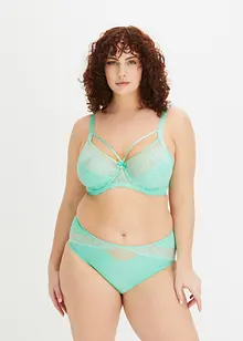 Truse med høy midje og nydelige blonder, bonprix