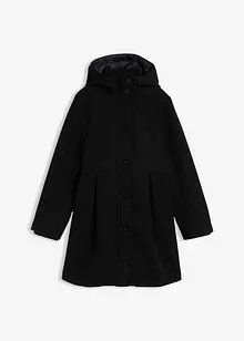 Kåpe med hette og legg, A-fasong, bonprix