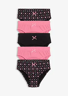 Truse med myk, økologisk bomull (5-pack), bonprix