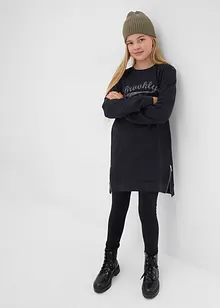 Sweathirtkjole i 100% økologisk bomull, bonprix