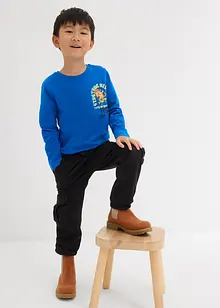 Langermet topp i 100% økologisk bomull, bonprix