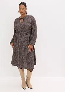 Legglang jerseykjole, bonprix