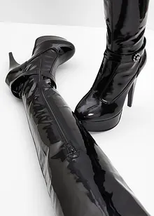 Overknee platåstøvletter, bonprix