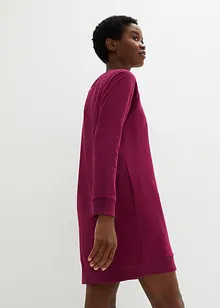 Sweatshirtkjole i myk frottè, bonprix
