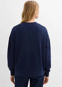 Oversized sweatshirt i 100% økologisk bomull, bonprix
