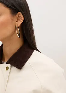 Vattert twilljakke, bonprix