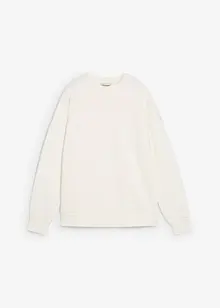 Oversized sweatshirt i 100% økologisk bomull, bonprix