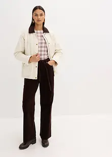 Vattert twilljakke, bonprix