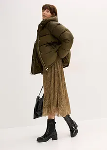 Oversized, vattert jakke, bonprix