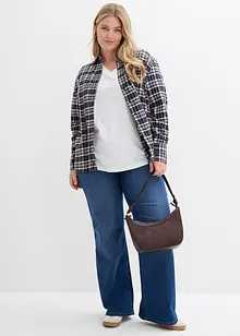 Flanellskjorte av 100% bomull, bonprix