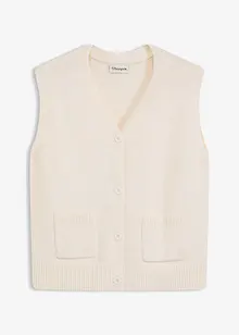 Strikket vest, bonprix