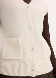 Strikket vest, bonprix
