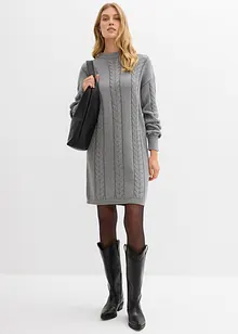 Strikket kjole i 100% bomull, bonprix