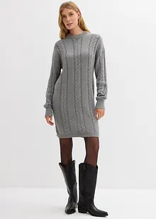Strikket kjole i 100% bomull, bonprix
