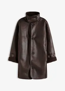 Jakke i imitert lammeskinn, bonprix