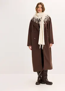 Oversized kåpe i ullstil, bonprix