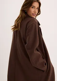 Oversized kåpe i ullstil, bonprix