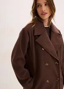 Oversized kåpe i ullstil, bonprix