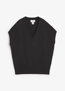 Strikket vest i 100% bomull, bonprix