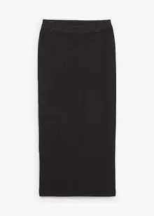 Strikket skjørt i 100% bomull, bonprix