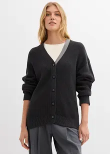 Cardigan i 100% bomull, bonprix