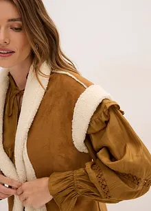 Fuskepelsvest, bonprix