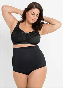 Shape-truse med blondeinnfelling, sterkt formende, bonprix